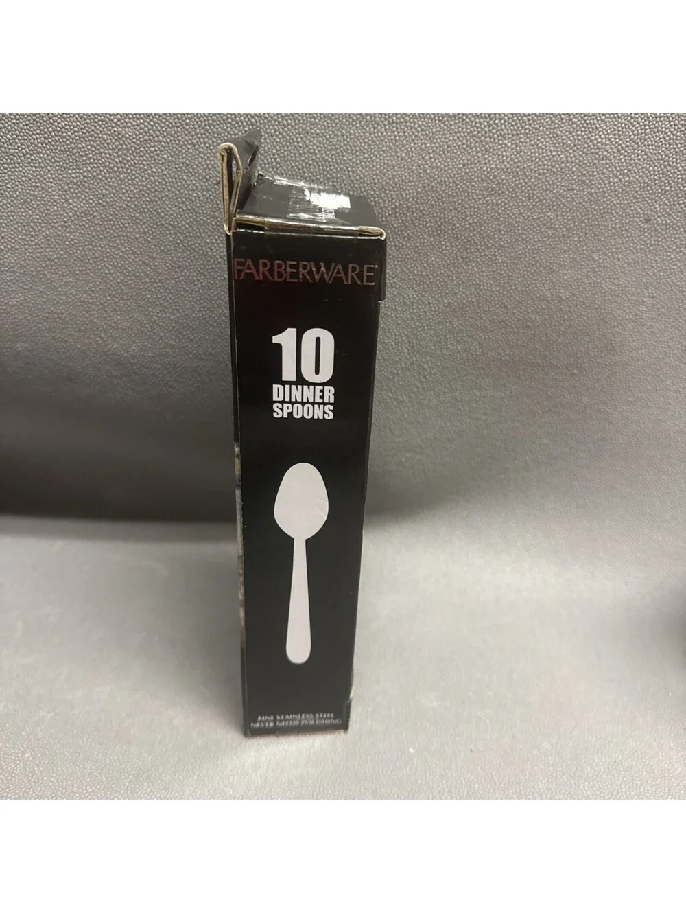 Farberware Cosmopolitan 10 Stainless Steel Dinner Spoons Dishwasher Safe Silver